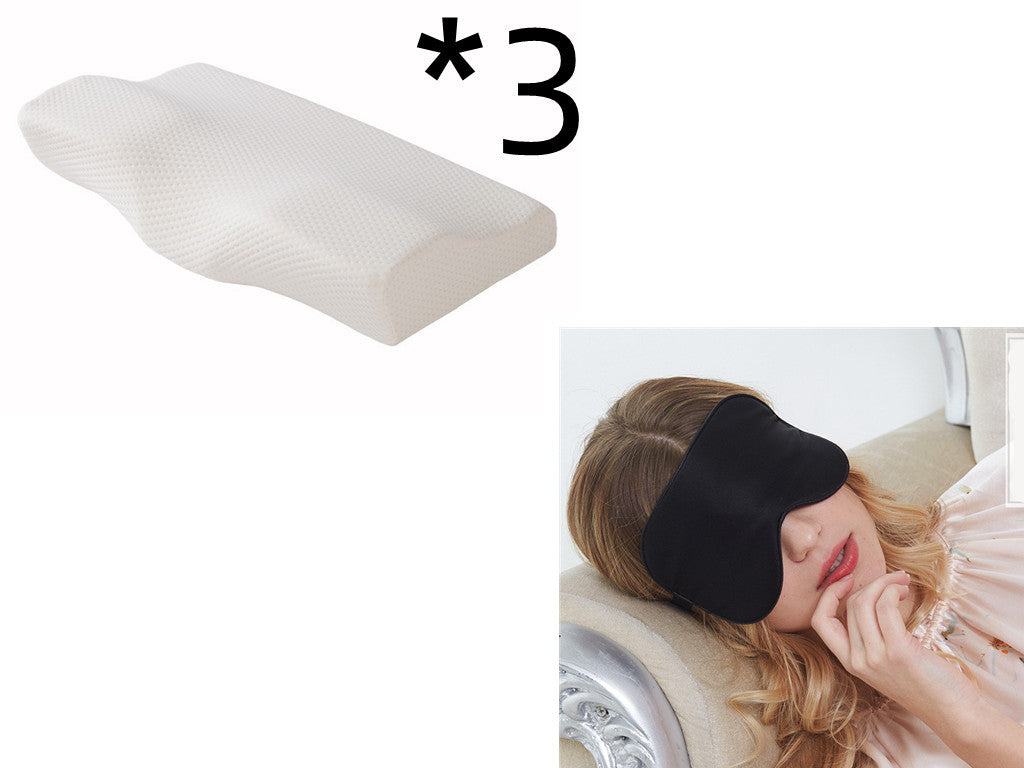 Ergonomic Memory Foam Pillow for Daily Neck Support and Comfort