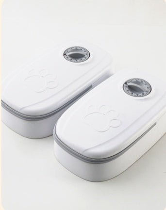 Smart Automatic Pet Feeder – Timed Food Dispenser with Stainless Steel Bowl for Cats & Dogs