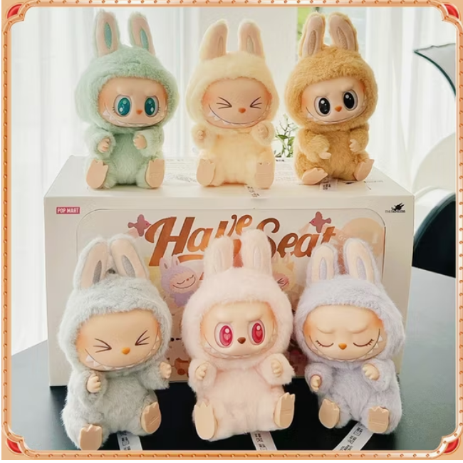 La Bu Bu V2 Blind Box Vinyl Face Trendy Doll Plush Toy